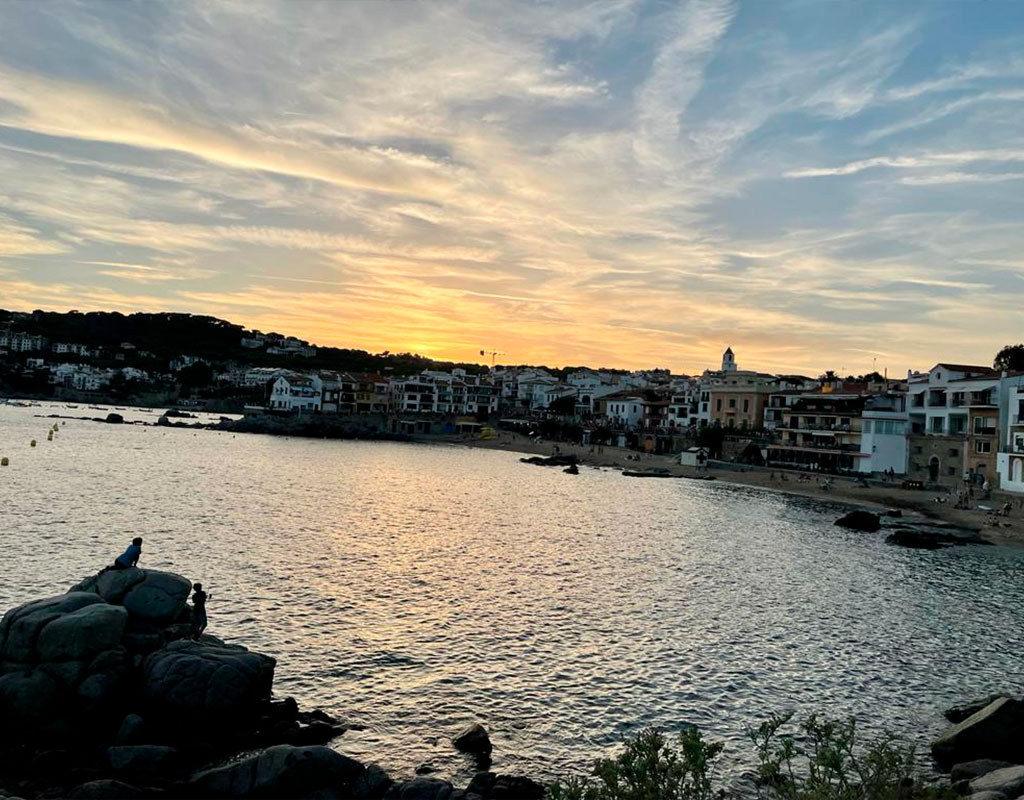 pasear por calella de palafrugell