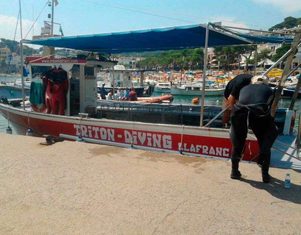 submarinismo en Llafranc