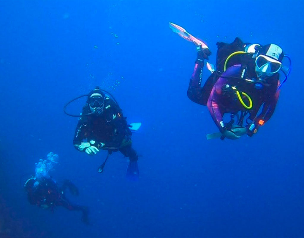 submarinismo en Llafranc
