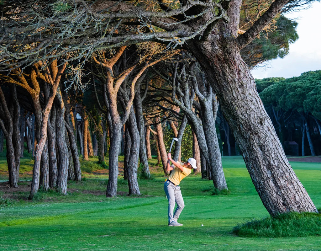 jugar a golf