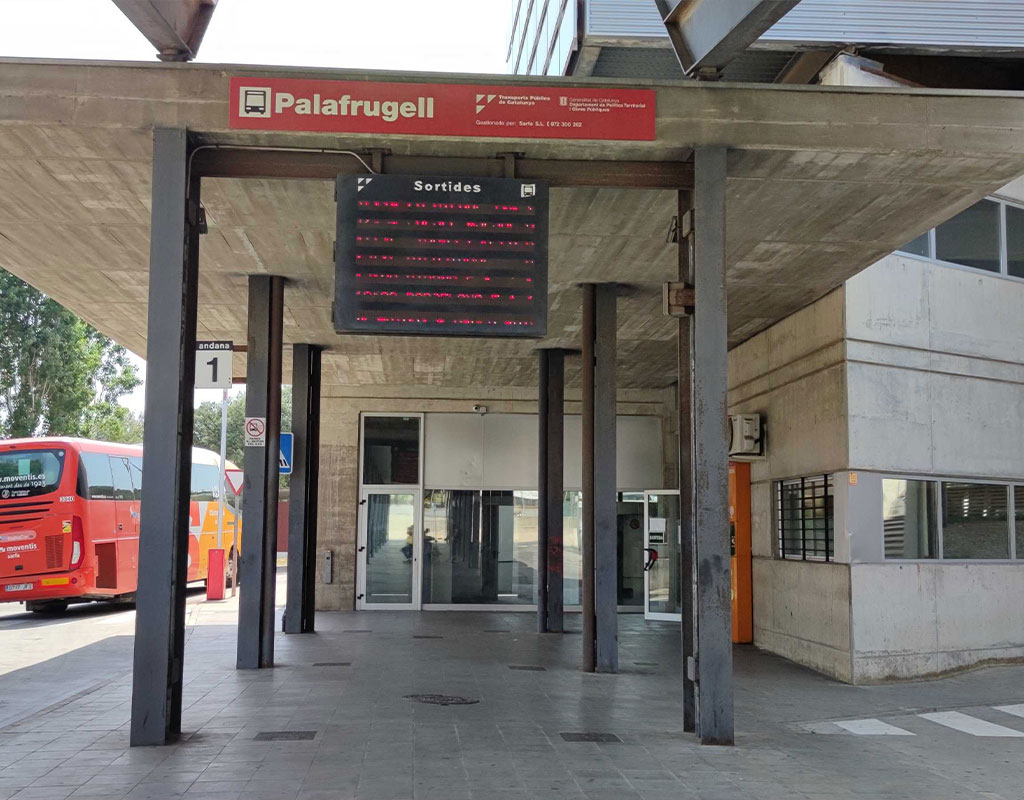 autobús hasta Llafranc